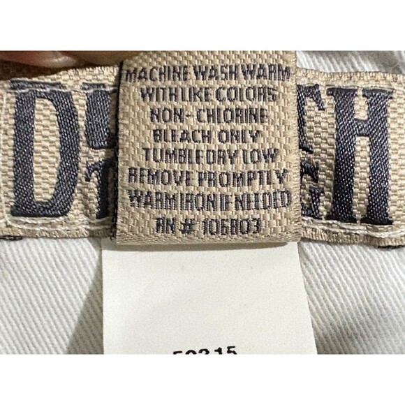 Duluth Trading Pants Mens Beige Standard Fit Khaki Work Twill Casual Sz 34 x 32 - Picture 9 of 12